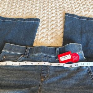 SPANX Blue Flare & Wide Leg Jeans